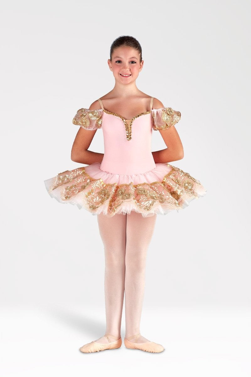 Tutù corto in Tulle Ricamato T524