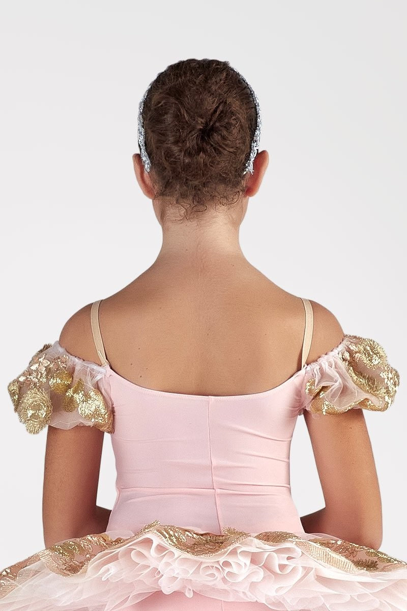 Tutù corto in Tulle Ricamato T524