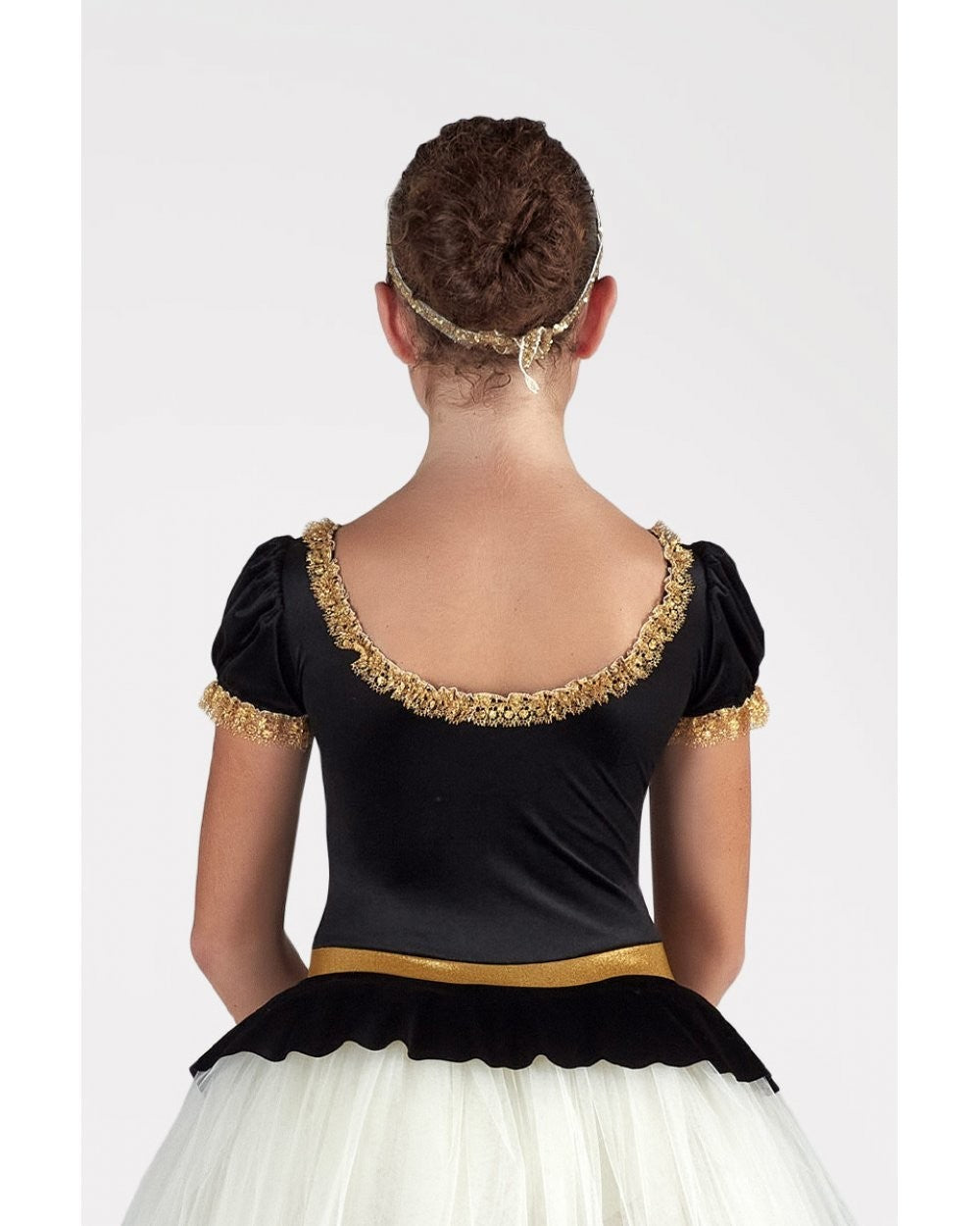 Tutù Mezzo Degas con Inserto Damascato T484