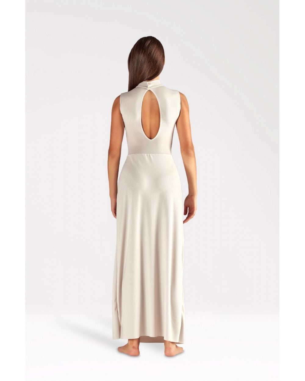 Body con Scollo all'Americana e Gonna Lunga M240