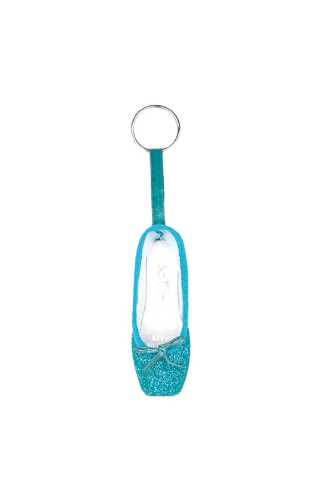 Portachiavi a forma di scarpetta da punta glitter So Dança