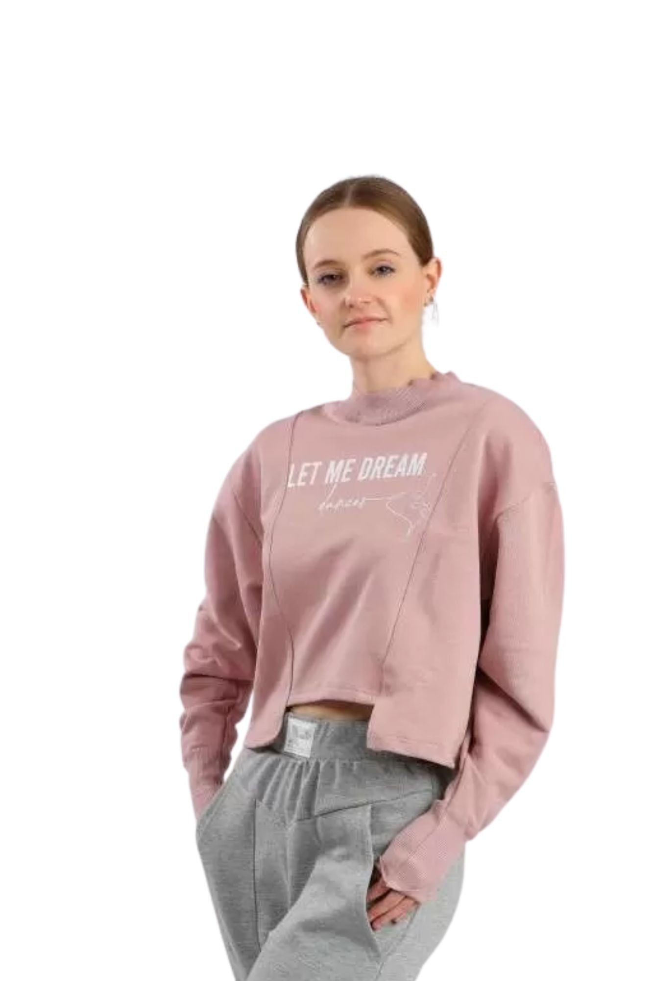 Felpa danza crop 164