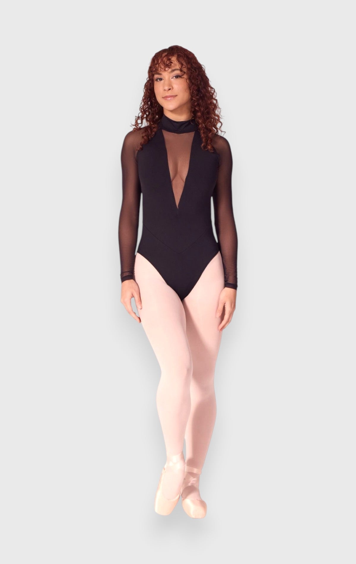 Body danza Capezio con maniche lunghe