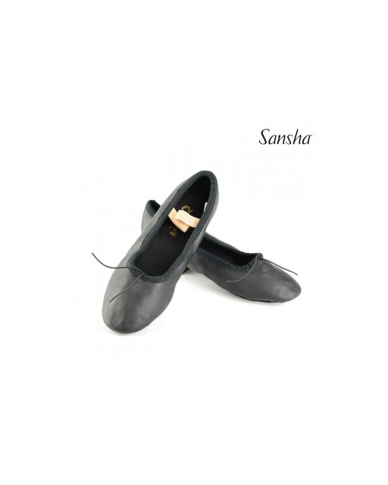 Zapatos maestro de cuero Sansha TE2L ANTES de