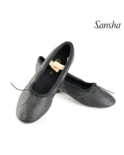 Shoes teacher leather Sansha TE2L BEFORE