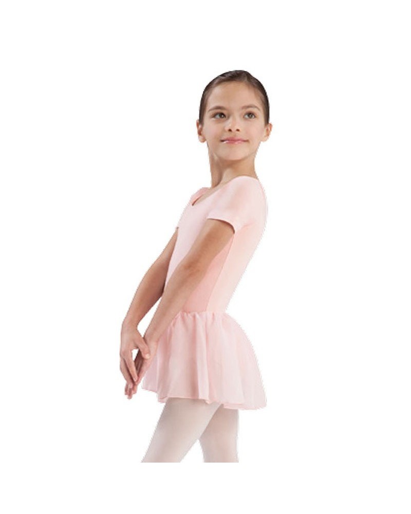 Bloch Girls short sleeves and skirted Leotard CL5342 Tiffany