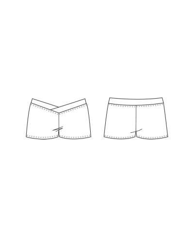 Pantalones cortos para niñas CR2704 Matea B BL