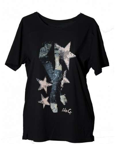 Oversized T-shirt with spikes image