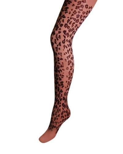 Des collants avec des fanatasia leopard