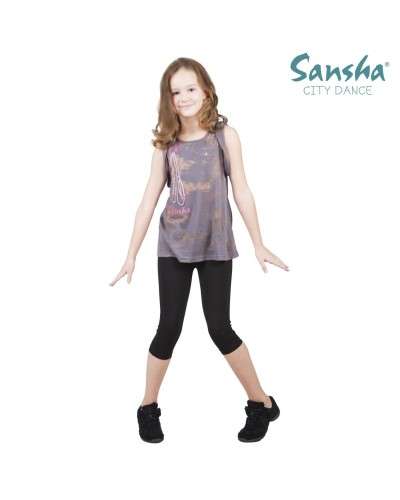 Tank top with dance shoes Sh-5 Sansha
