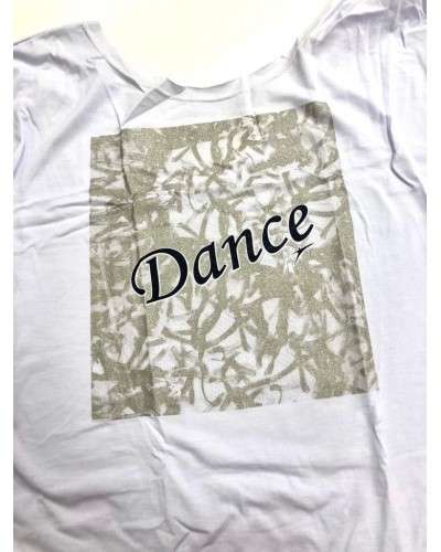 Maxi maglia danza so dança con stampa graffiti Dance E-11162