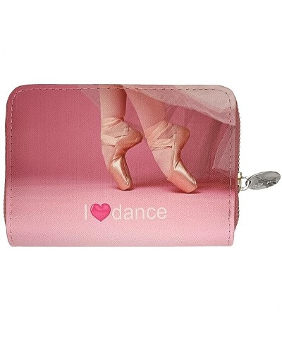 Portafoglio dedicato alla danza con scarpette rosa