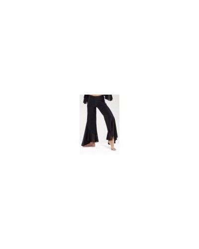 Long Flared Trousers with Rousce M255