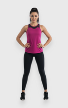 Canotta donna tecnica con inserti