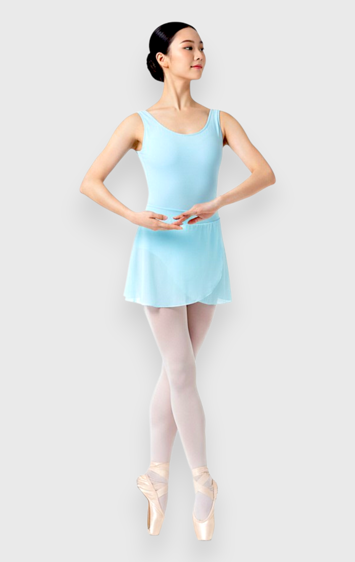 Gonnellino celeste E-8018 by So Dança