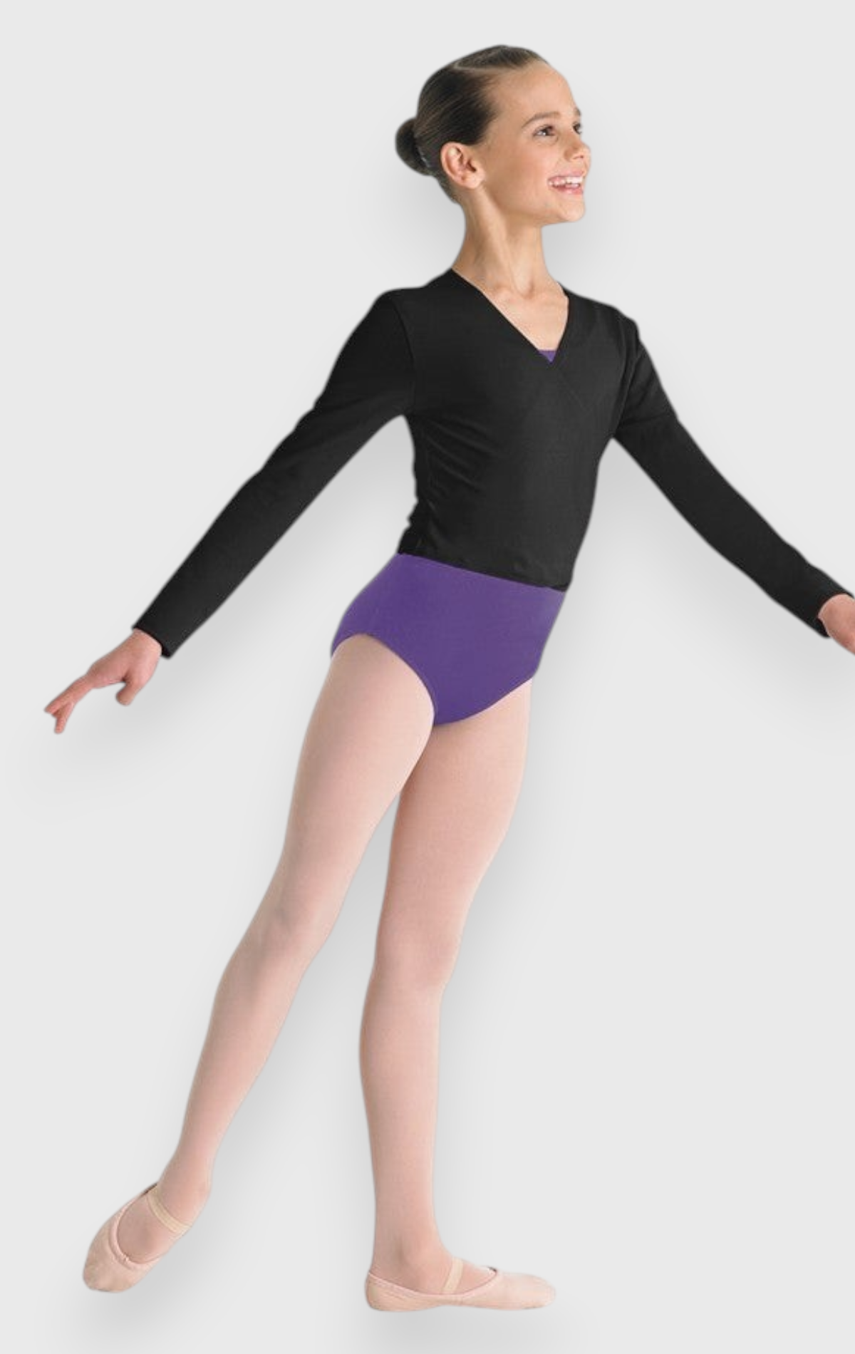 Scaldacuore da bambina CZ5407 Blu by Bloch