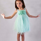 Abito stile impero con fiorellini