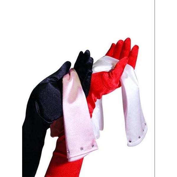 Guanti lunghi da bambina