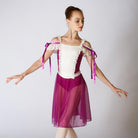 Vestito con doppia gonna in scintilla 2311