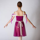 Vestito con doppia gonna in scintilla 2311