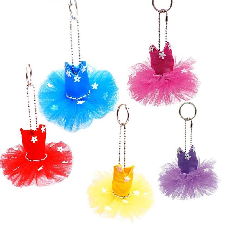 Mini tutù portachiavi