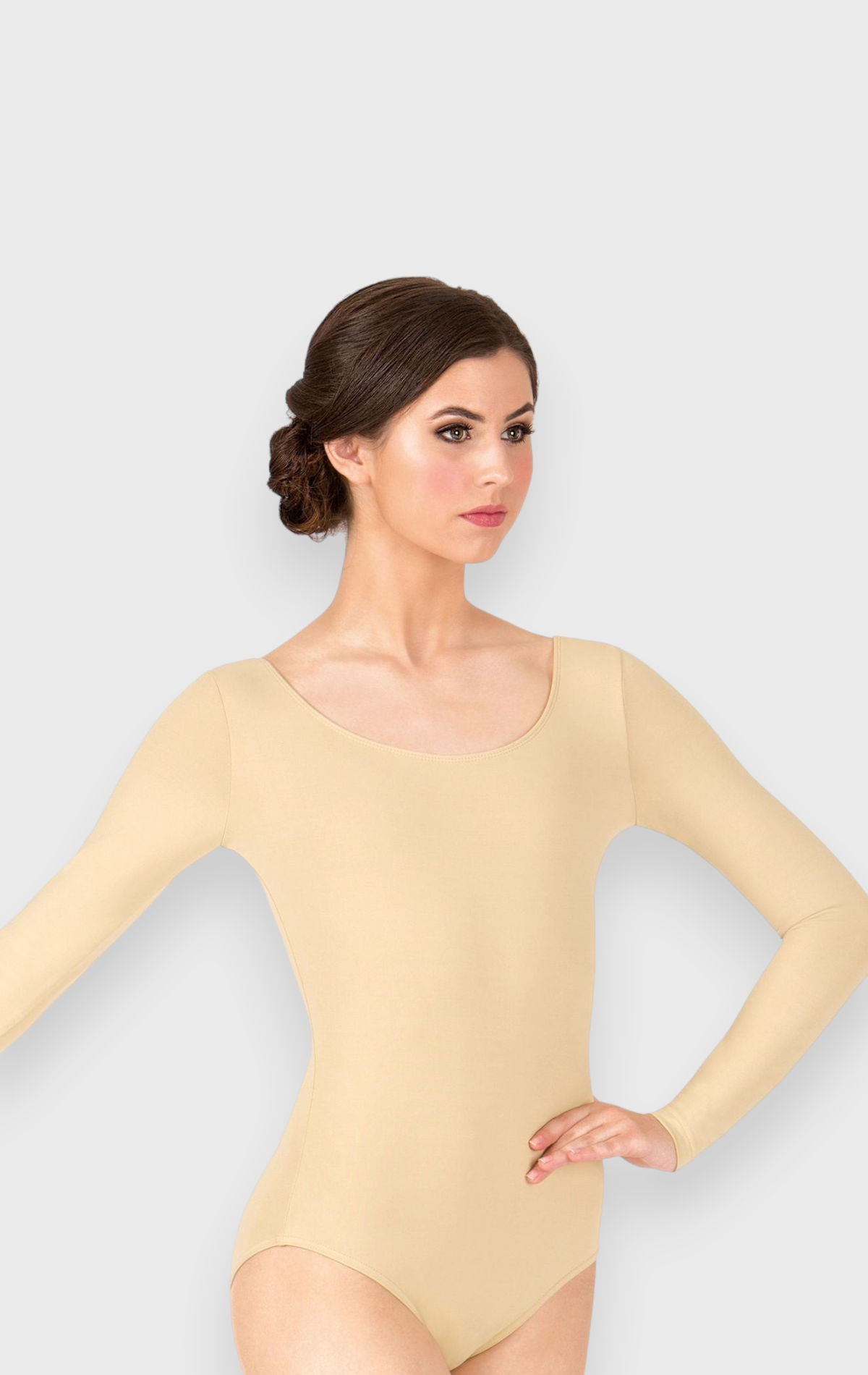 Body danza Bloch a maniche lunghe in microfibra L5609 Lepsi