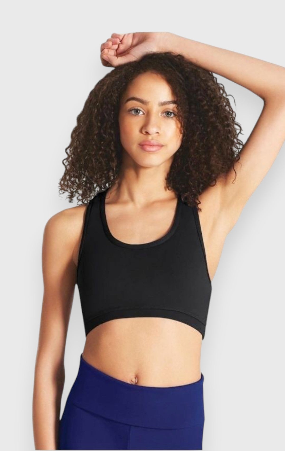 Top a vogatore in microfibra TB239 by Capezio