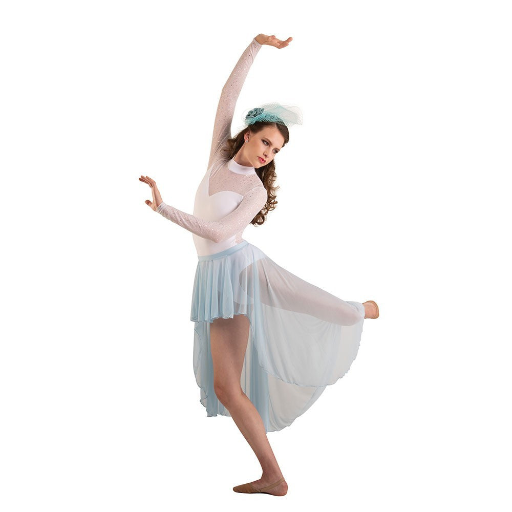 Body danza con tulle glitter Body Wrappers TW621