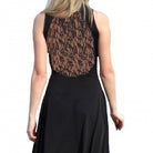 Abito da ballo con scollo all'americana