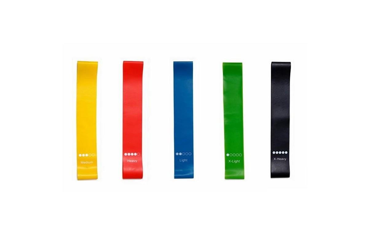 Set di 5 bande elastiche