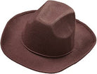Cappello cowboy marrone
