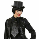 Cravatta nera glitter 9364B
