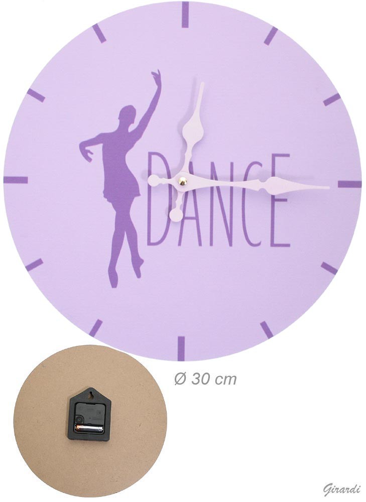 Orologio da muro con ballerina