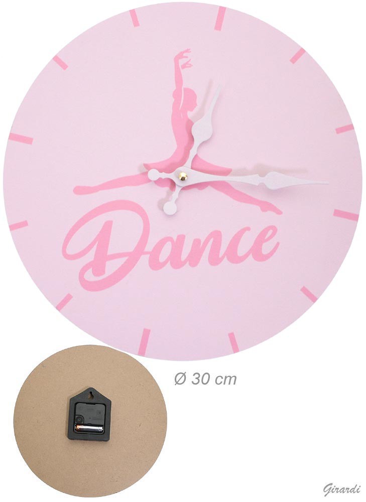 Orologio da muro con ballerina
