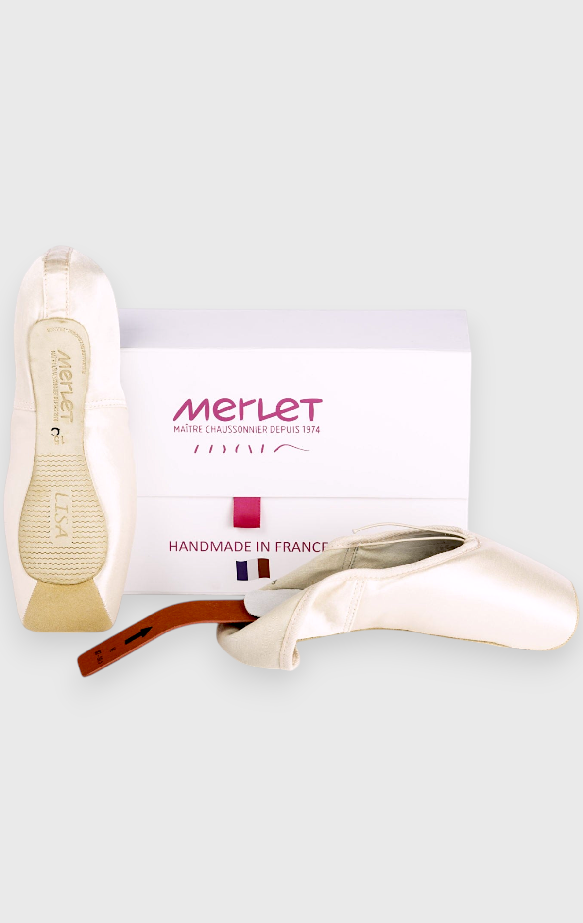 Punte danza Merlet con soletta intercambiabile LISA