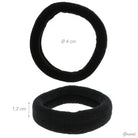 Elastici Fermacoda Nero 4 Cm F050003