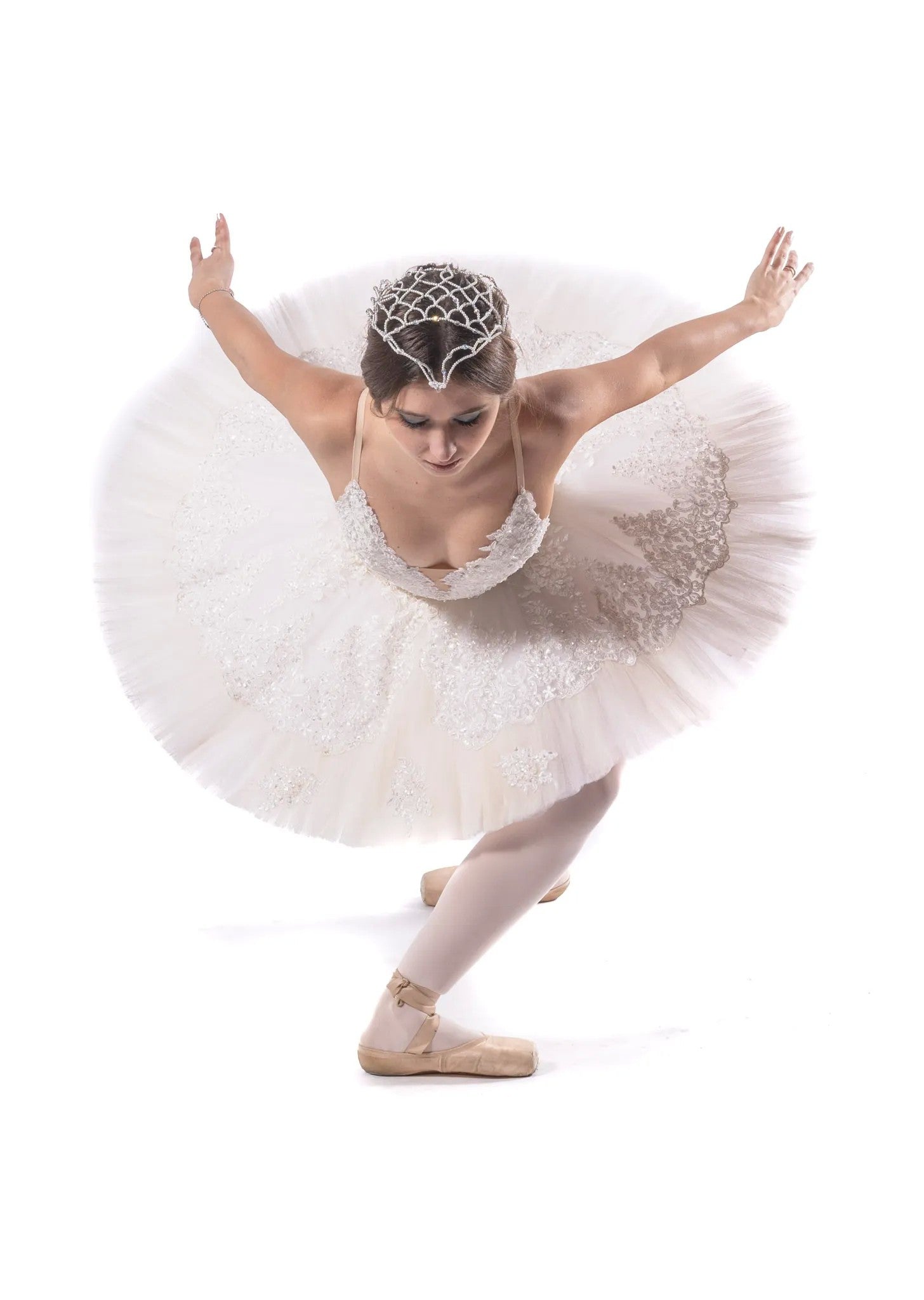 Tutù professionale ricamato Odette T426