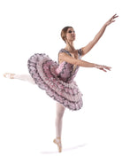 Tutù professionale a balze organza e merletto Paquita T427