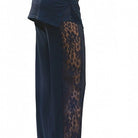Pantalone con inserto in pizzo Rudolf 0816