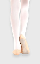 Mezze punte in pelle con bordo elastico Capezio LUNA