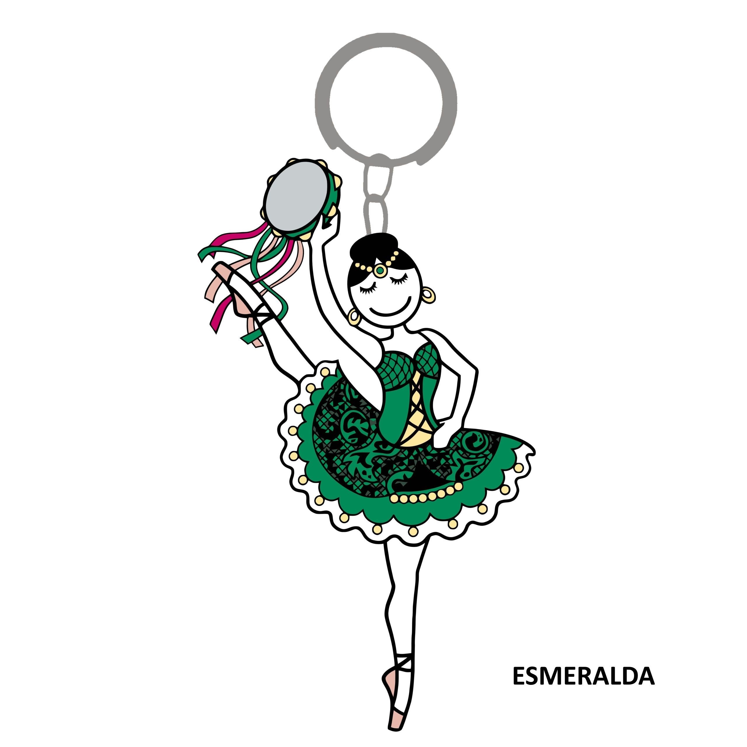 Portachiavi danza El Petit Ballet