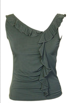 Top con rouches Capezio