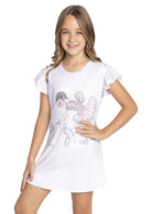 Camicia da notte con disegni di ballerine