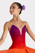 Body con gonna Degas C263-arancione
