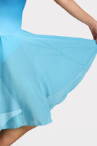 Body con gonna Degas C263-celeste