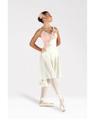 Body con Gonna e Applicazioni Floreali C274