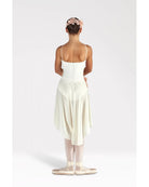 Body con Gonna e Applicazioni Floreali C274