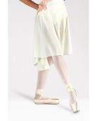 Body con Gonna e Applicazioni Floreali C274