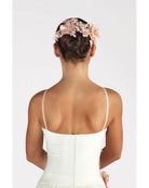 Body con Gonna e Applicazioni Floreali C274