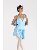 Body con Gonna e Drappi C275